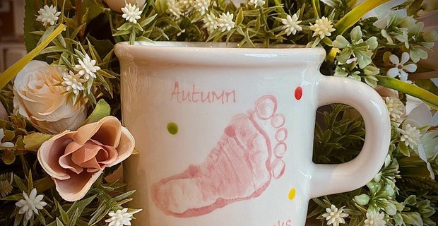 footprint mug